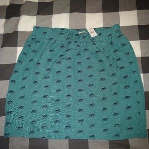 Loft Elephant print skirt w/ pockets!!